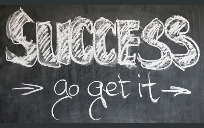 A word "Success go get it" - EQ Asia